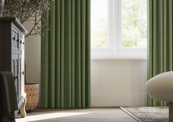 Harris, Highland Green - Made to Measure Curtains - Image 5